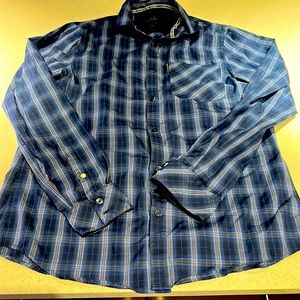Armani Exchange L Slim Fit Button Down